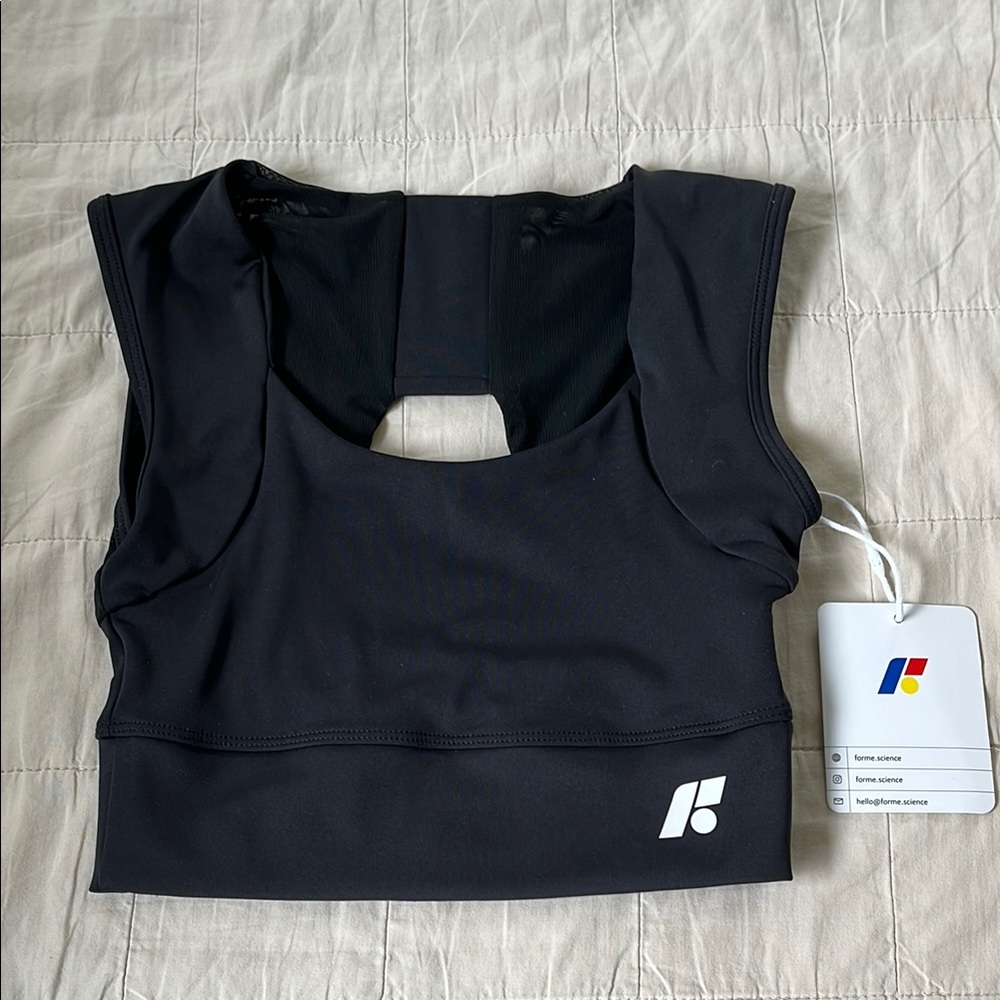FORME Power Bra NWT in black size small